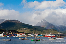 der Hafen von Ushuaia