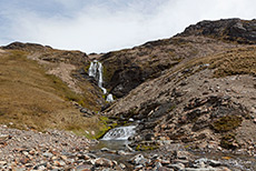 der Shackleton Wasserfall