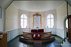 Blick in die Kirche