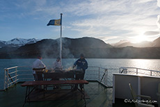 Grillplatz auf Deck 5