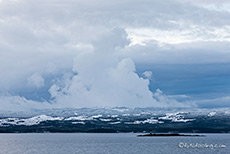 Neuschnee am Beagle Channel