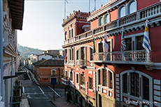 Aussicht vom Balkon