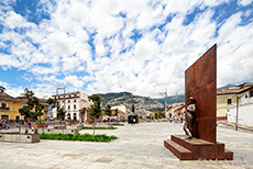 Entlang der Avenida 24 de Mayo, Quito, Ecuador