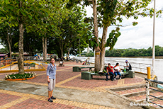 Promenade in Coca, Ecuador