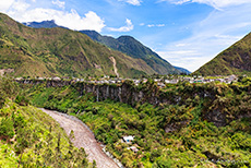 Rio Pastaza und Banos, Ecuador