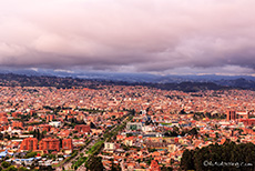 Sonnenuntergang über Cuenca