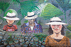 Tolles Graffiti in Cuenca