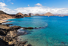 Versunkener Vulkankrater, Insel Bartolomé, Galapagos Inseln