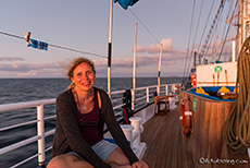 Glücklich und zufrieden, Santa Cruz, Galapagos Inseln