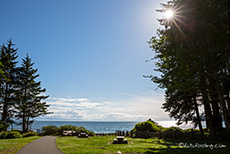 Picknickplatz am French Beach, Vancouver Island