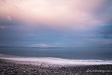 farbenfroher Morgen am French Beach