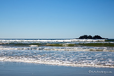 eine kleine Insel im Meer, Long Beach