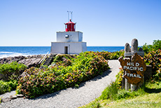 Amphitrite Lighthouse, Wild Pacific Trail in Ucluelet