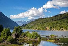 am Buttle Lake, Strathcona Provincial Park