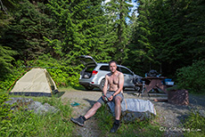 unsere tolle Campsite auf dem Ralph River Campground