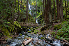 Lupin Falls, Strathcona Provincial Park, Vancouver Island