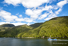 Fischerboot auf der Inside Passage