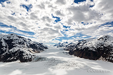 der Salmon Gletscher