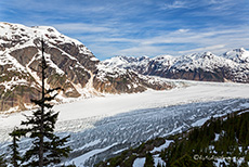 langsam geht es zurück nach Hyder, Alaska