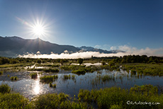 tolle Stimmung auf dem Weg zum Wells Gray Provincial Park, British Columbia, Kanada