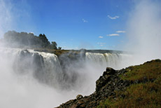 Vicfalls bei Hochwasser