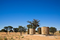Dusche und Toilette auf der Rooiputs Campsite