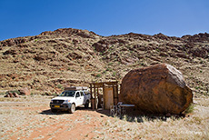 Campsite auf der Farm Kanaan