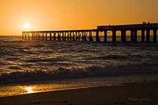 Jetty im Sonnenuntergang, Swakopmund