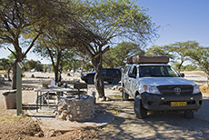 Okaukuejo Campsite, Etosha NP