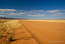 Auf der Fahrt in die Namib