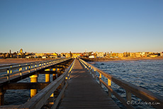 Die Jetty mit Blick auf Swakopmund