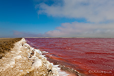 Salzgewinnungsstätte bei Walvis Bay