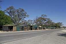 Holzschnitzerdorf in Okahandja