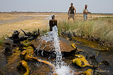 Hot Springs im Nsefu Sektor