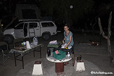 Namutoni Campsite, Etosha Nationalpark, Namibia