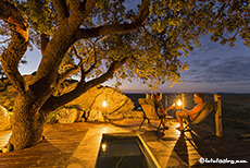 Wow, was für ein Leben, Dolomite Camp, Etosha Nationalpark, Namibia