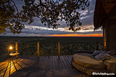 Dämmerung, Dolomite Camp, Etosha Nationalpark, Namibia