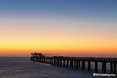 Jetty im Sonnenuntergang, Swakopmund