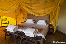 Die Bungalows bieten sehr viel Platz, Sossus Dune Lodge, Sesriem Canyon, Namibia