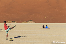 Tanzeinlage im Deadvlei