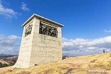 Shangani Patrol Denkmal auf dem World's View, Matobo Nationalpark, Zimbabwe