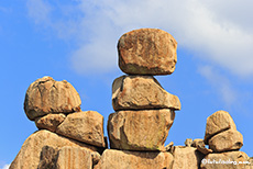 skurile Felsformationen im Whovi Game Park, Matobo Nationalpark, Zimbabwe