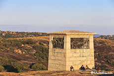 Shangani Patrol Denkmal auf dem World's View, Matobo Nationalpark, Zimbabwe