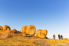 Einheimische Besucher auf dem World's View, Matobo Nationalpark, Zimbabwe