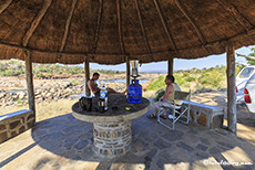 Chipinda Pools Campsite im Gonarezhou Nationalpark, Zimbabwe