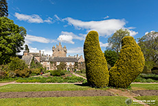 Gartenanlage des Cawdor Castles