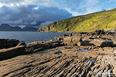Felsiger Strand von Elgol, Skye