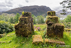 Alter Friedhof der Glenfinnan Church, Glenfinnan, Schottland