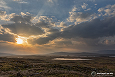 Rannoch Moor zum Sonnenaufgang, Schottland
