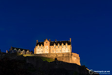 Blaue Stunde - Edinburgh Castle, Schottland